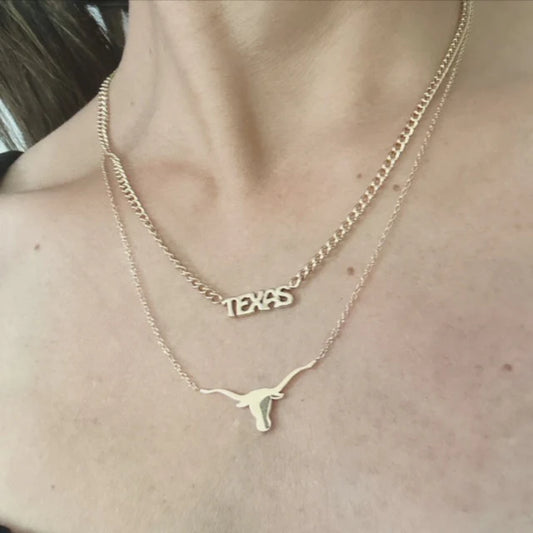 Longhorn Necklace