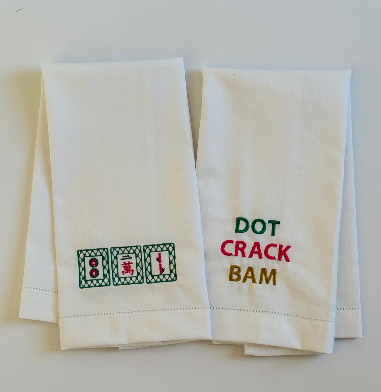 Mahjong Tea Towels