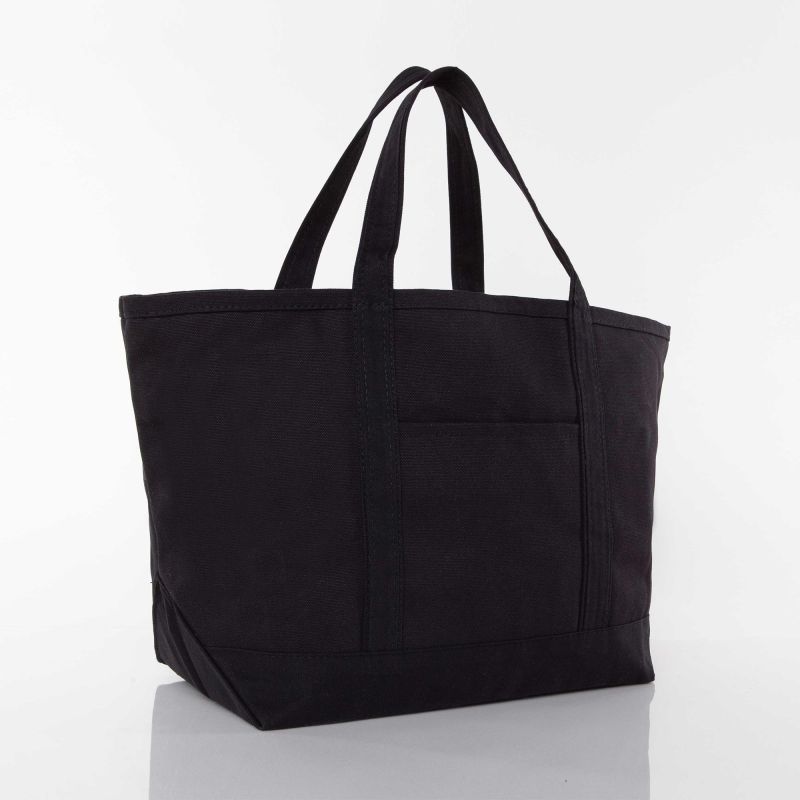 Large Classic Canvas Tote - Monogrammed