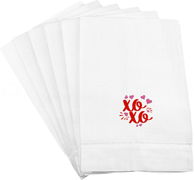 Valentine's Tea Towel