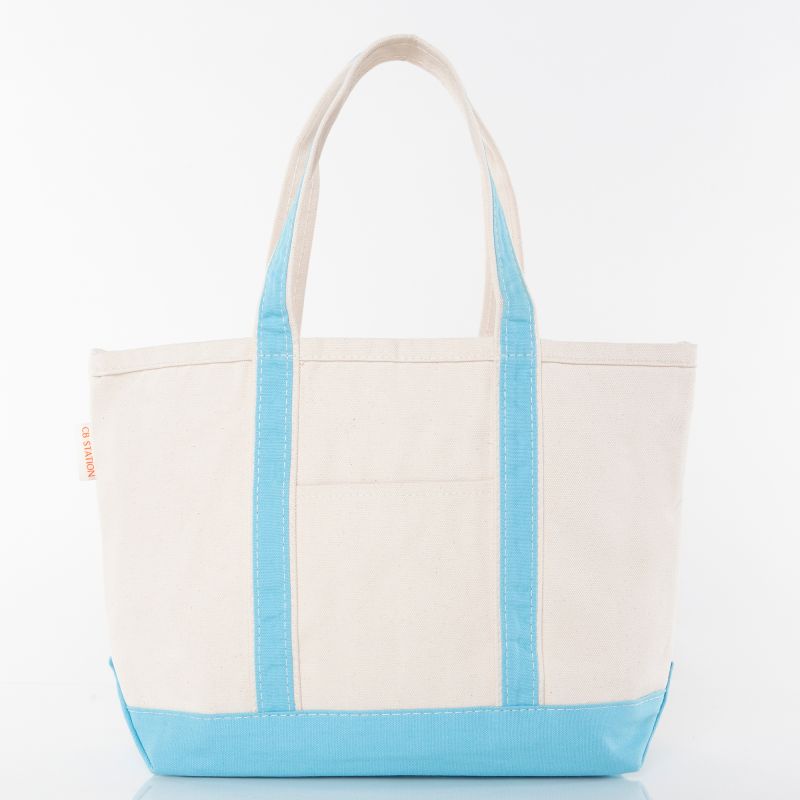 Medium Classic Canvas Tote - Monogrammed