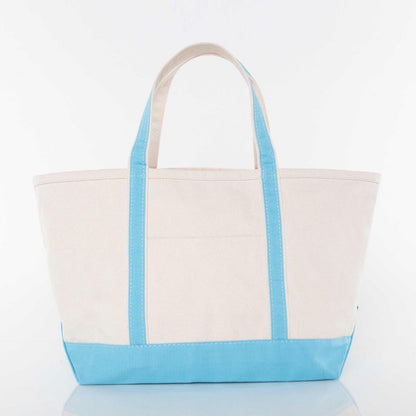 Large Classic Canvas Tote - Monogrammed