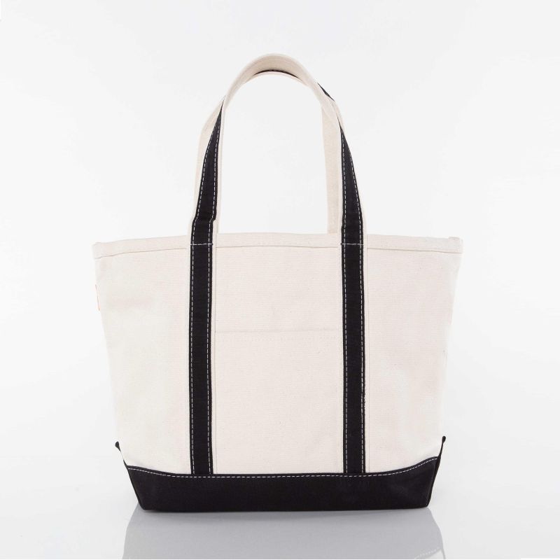 Medium Classic Canvas Tote - Monogrammed