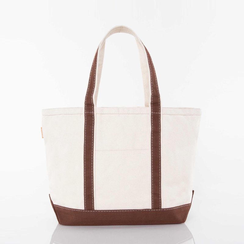Medium Classic Canvas Tote - Monogrammed