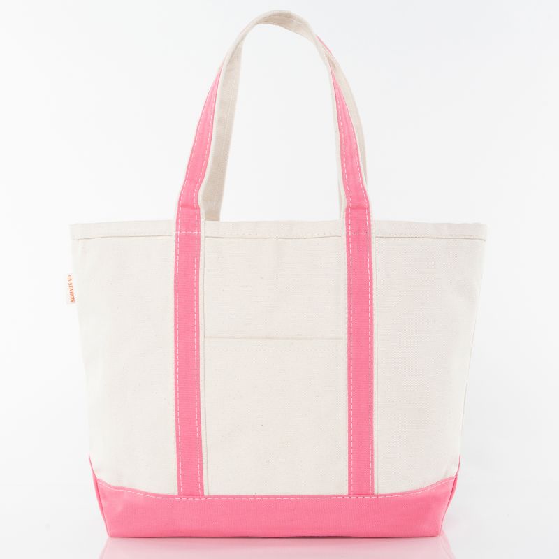 Medium Classic Canvas Tote - Monogrammed