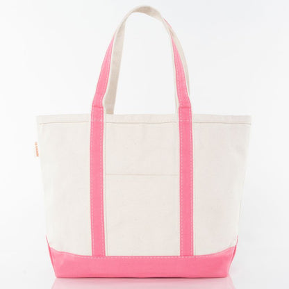 Medium Classic Canvas Tote - Monogrammed