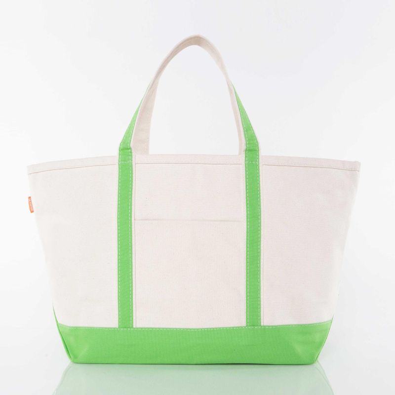 Large Classic Canvas Tote - Monogrammed