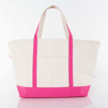Large Classic Canvas Tote - Monogrammed