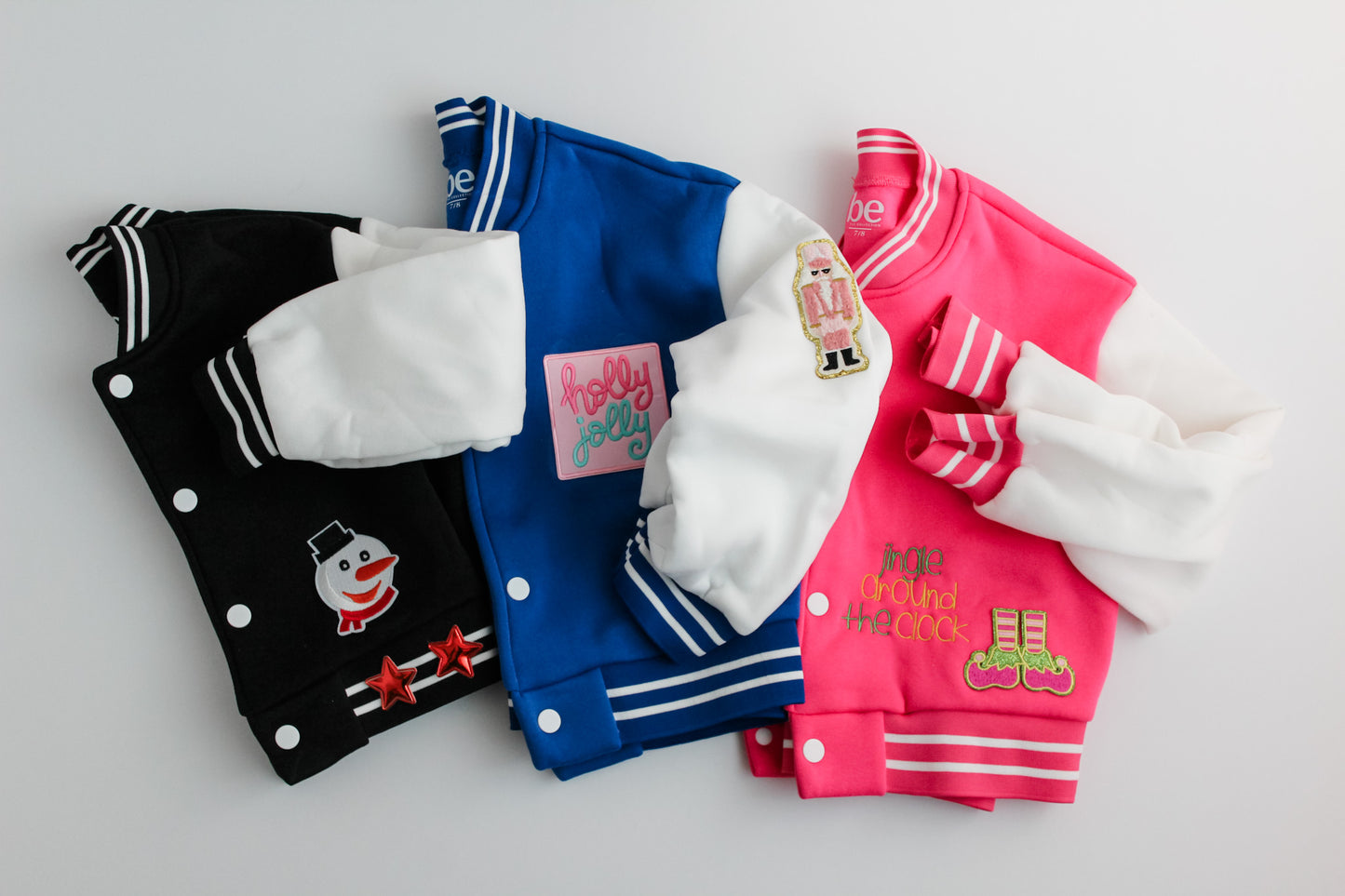 Kids Holiday Varsity Jacket