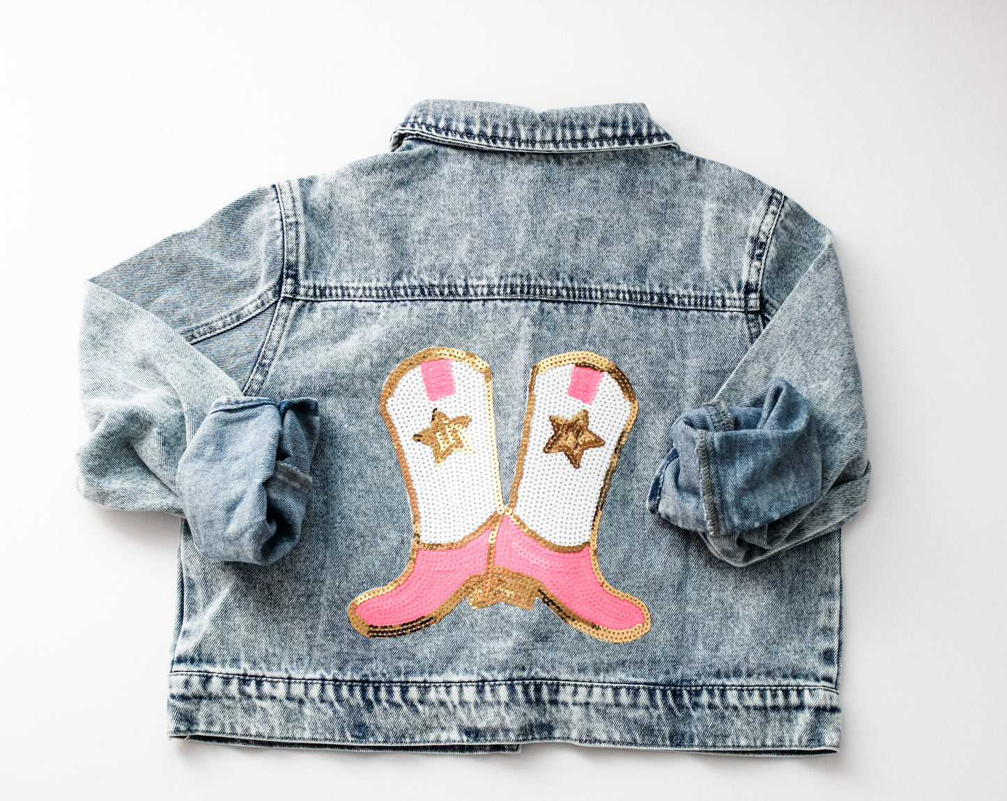 "Texas Forever" Kids Denim Jacket