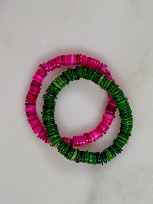 Wicked Good Shell Bracelet Set