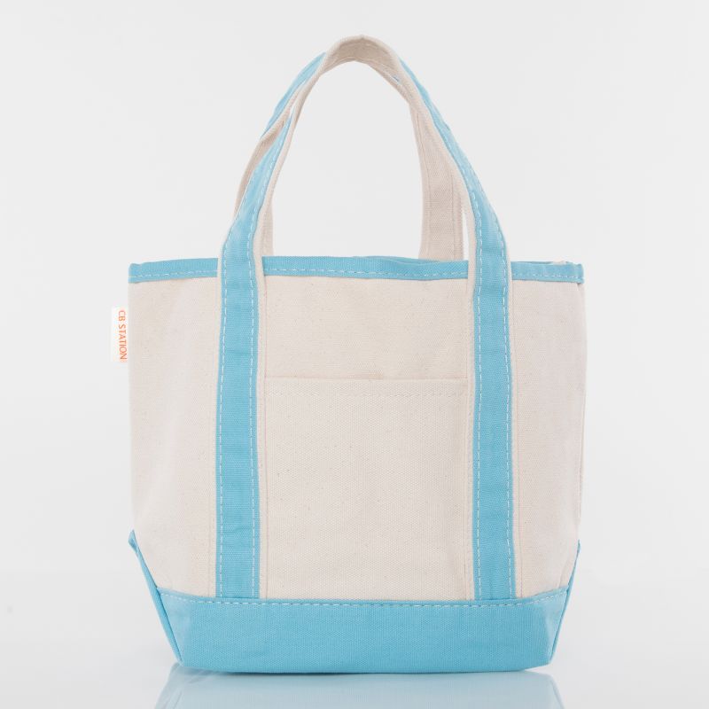 Open Canvas Tote Small - Monogrammed