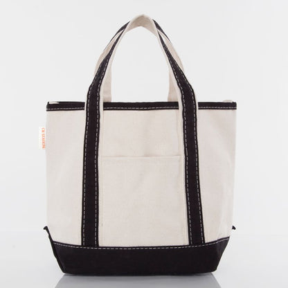Open Canvas Tote Small - Monogrammed