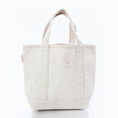 Open Canvas Tote Small - Monogrammed