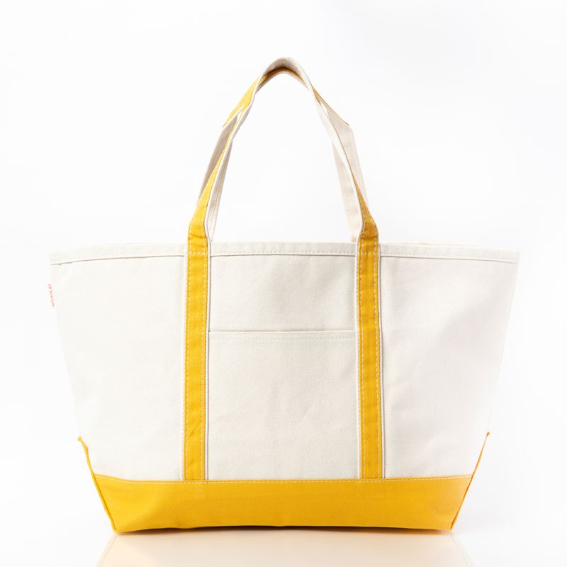 Large Classic Canvas Tote - Monogrammed