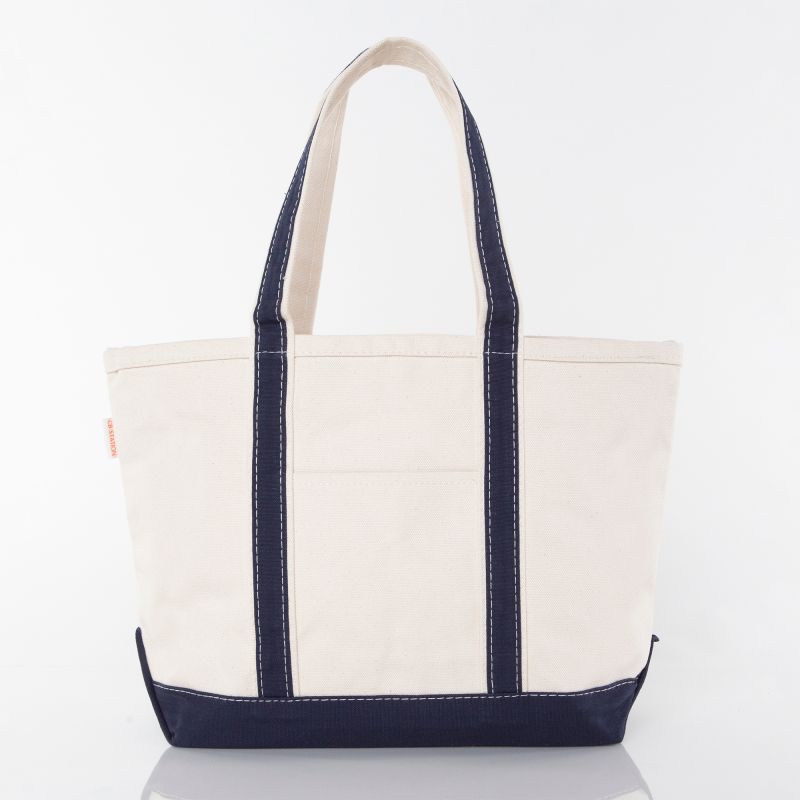 Medium Classic Canvas Tote - Monogrammed