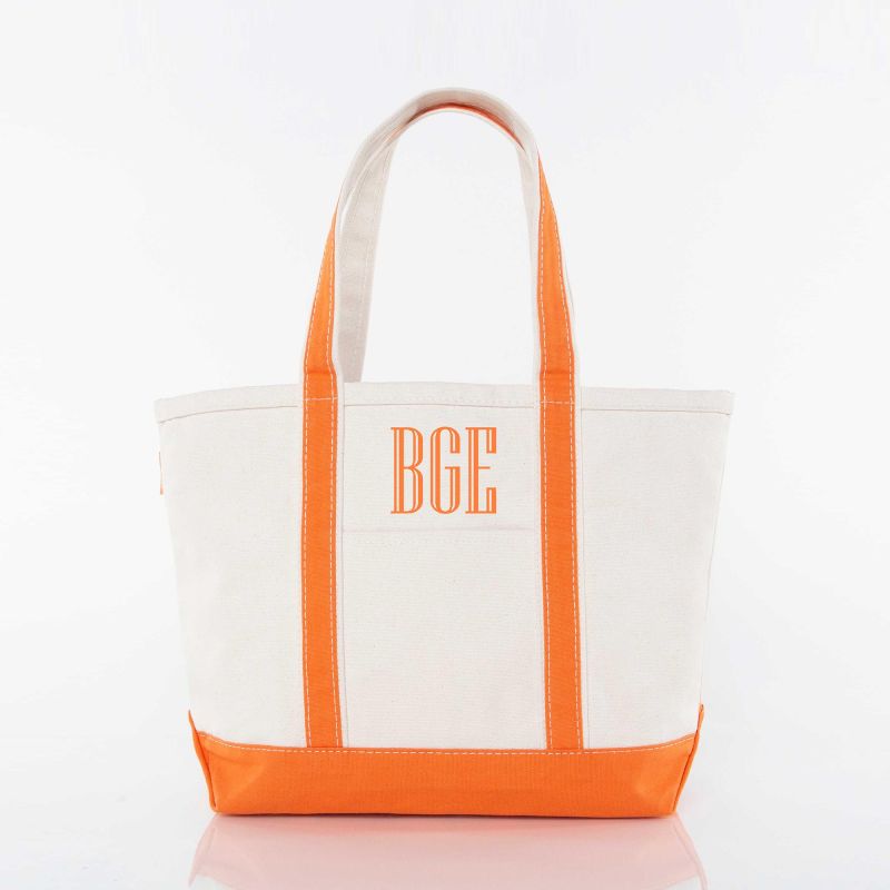 Medium Classic Canvas Tote - Monogrammed
