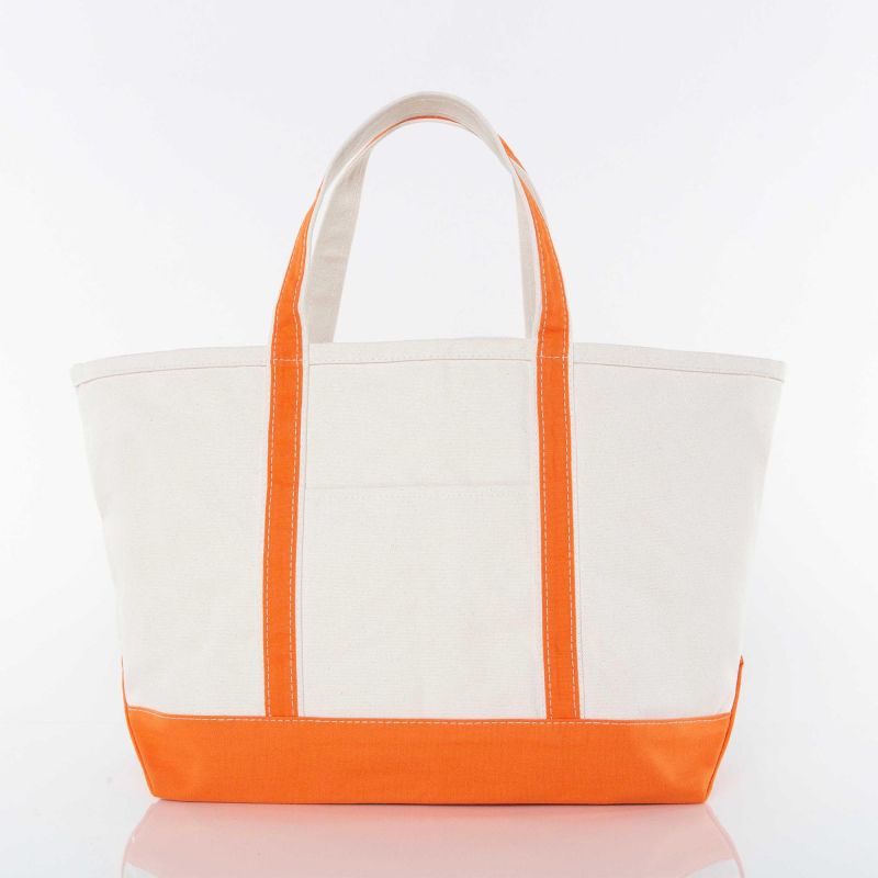 Large Classic Canvas Tote - Monogrammed