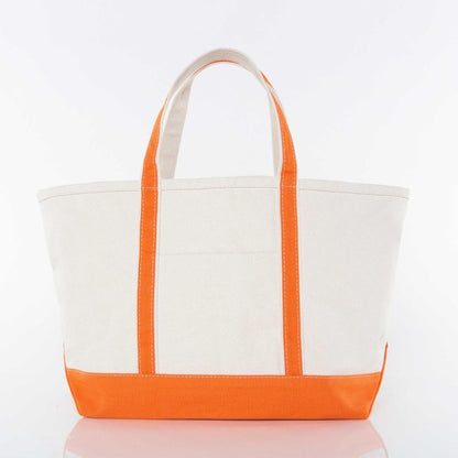 Large Classic Canvas Tote - Monogrammed