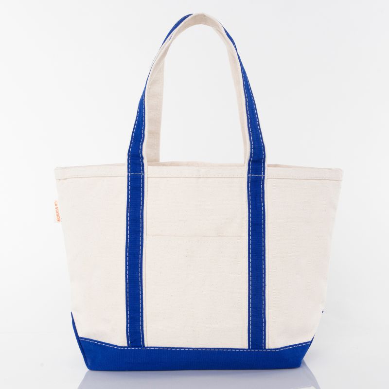 Medium Classic Canvas Tote - Monogrammed