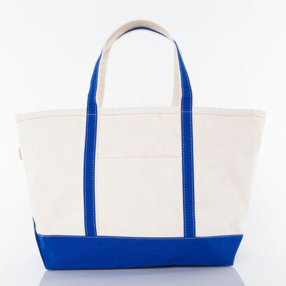 Large Classic Canvas Tote - Monogrammed