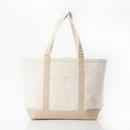 Medium Classic Canvas Tote - Monogrammed
