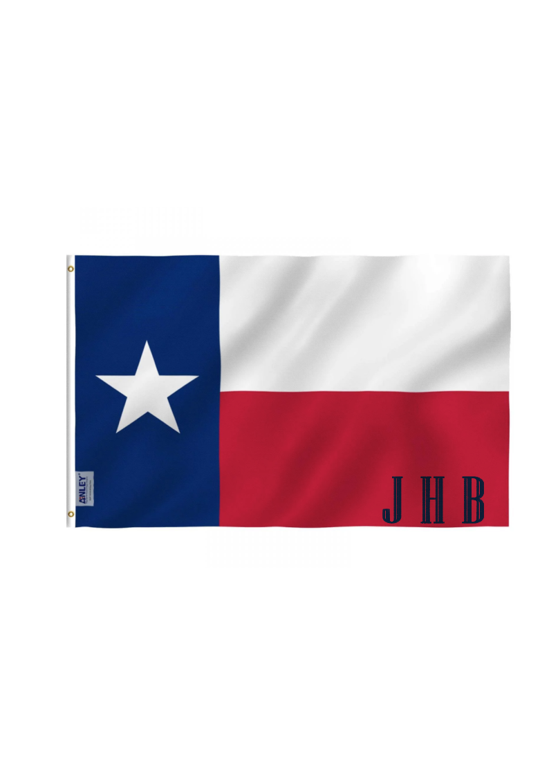 Texas Custom Flags Personalized Texas State Flag – Be the Collection