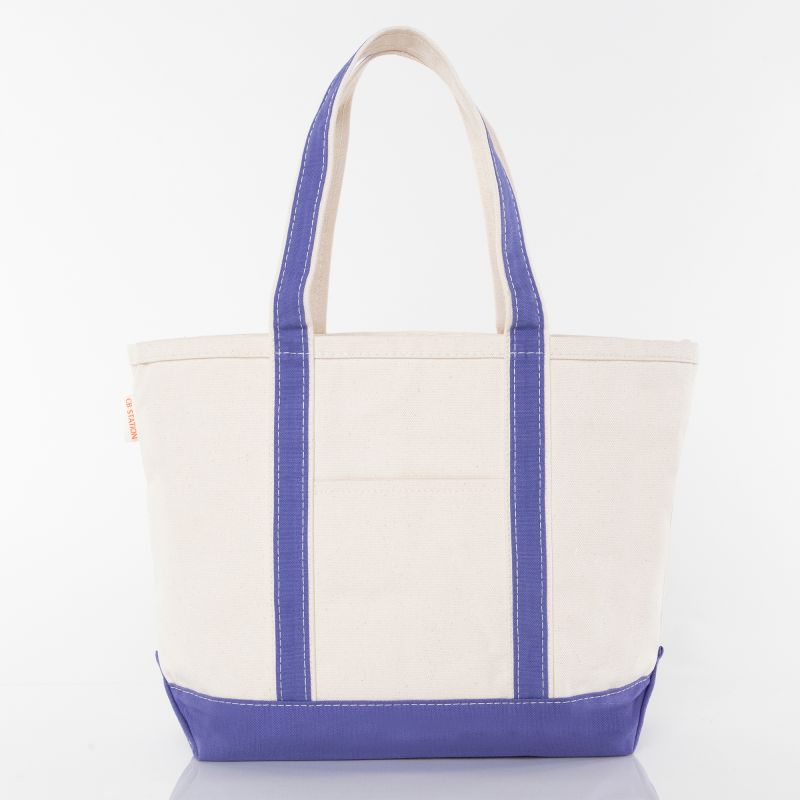 Medium Classic Canvas Tote - Monogrammed