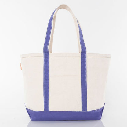 Medium Classic Canvas Tote - Monogrammed