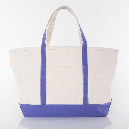 Large Classic Canvas Tote - Monogrammed