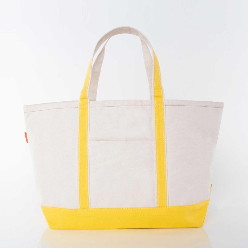 Large Classic Canvas Tote - Monogrammed