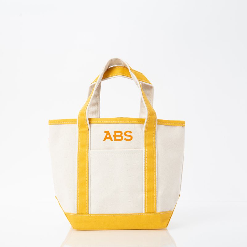 Open Canvas Tote Small - Monogrammed