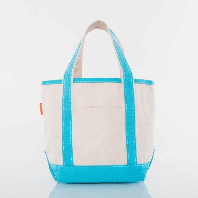 Open Canvas Tote Small - Monogrammed